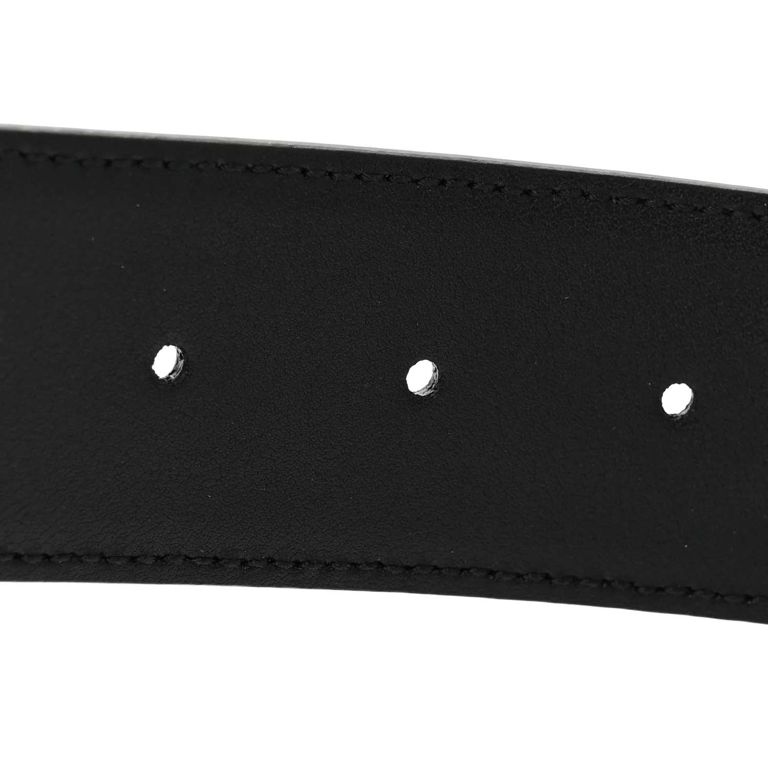 Plutone Calfskin Interlocking G 40mm Belt 85 34 Black