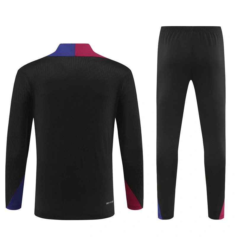 2024-25 Barcelona Half-Pull Training Suit Jersey Set