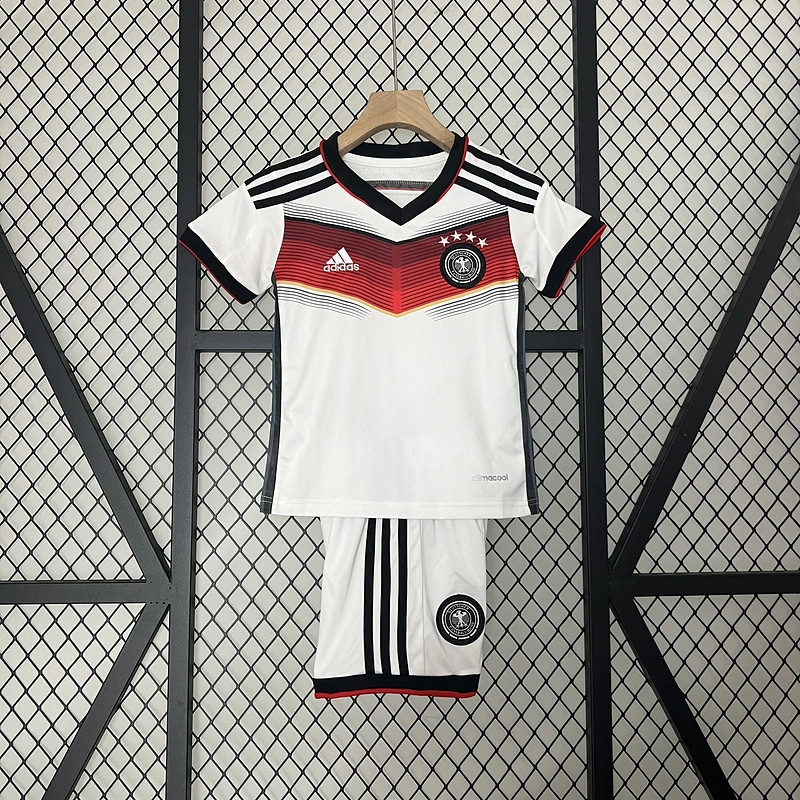 Retro kids 2014 Kids Germany Home Özil KLOSE MULLER GOTZE REUS Football jersey retro