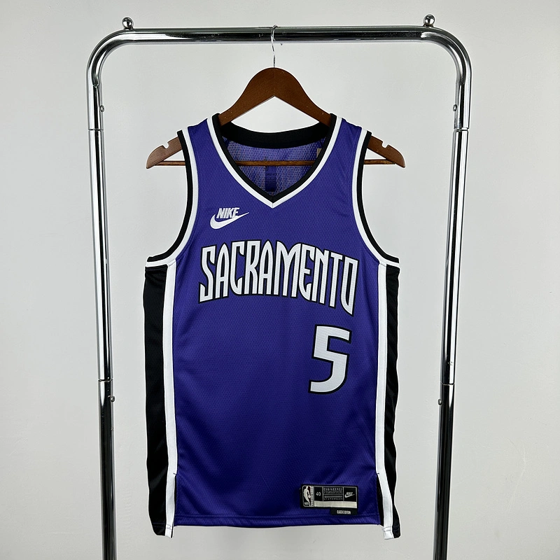 2025 NBA Sacramento Kings 5 FOX Basketball Jersey