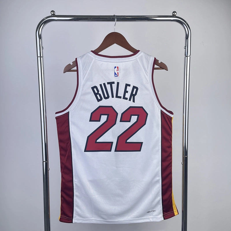 2023 NBA Miami Heat 22 BUTLER Basketball Jersey