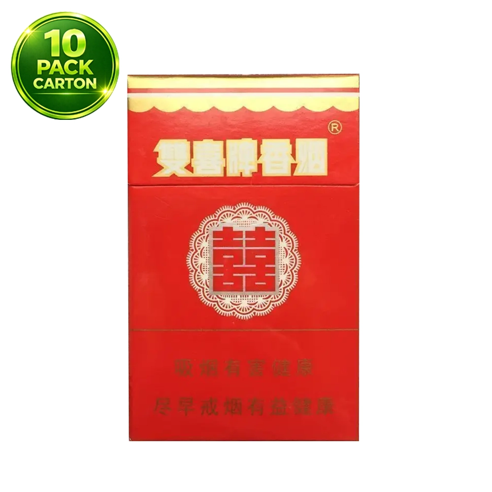 Double Happiness Red x 10 Packs /1 Carton