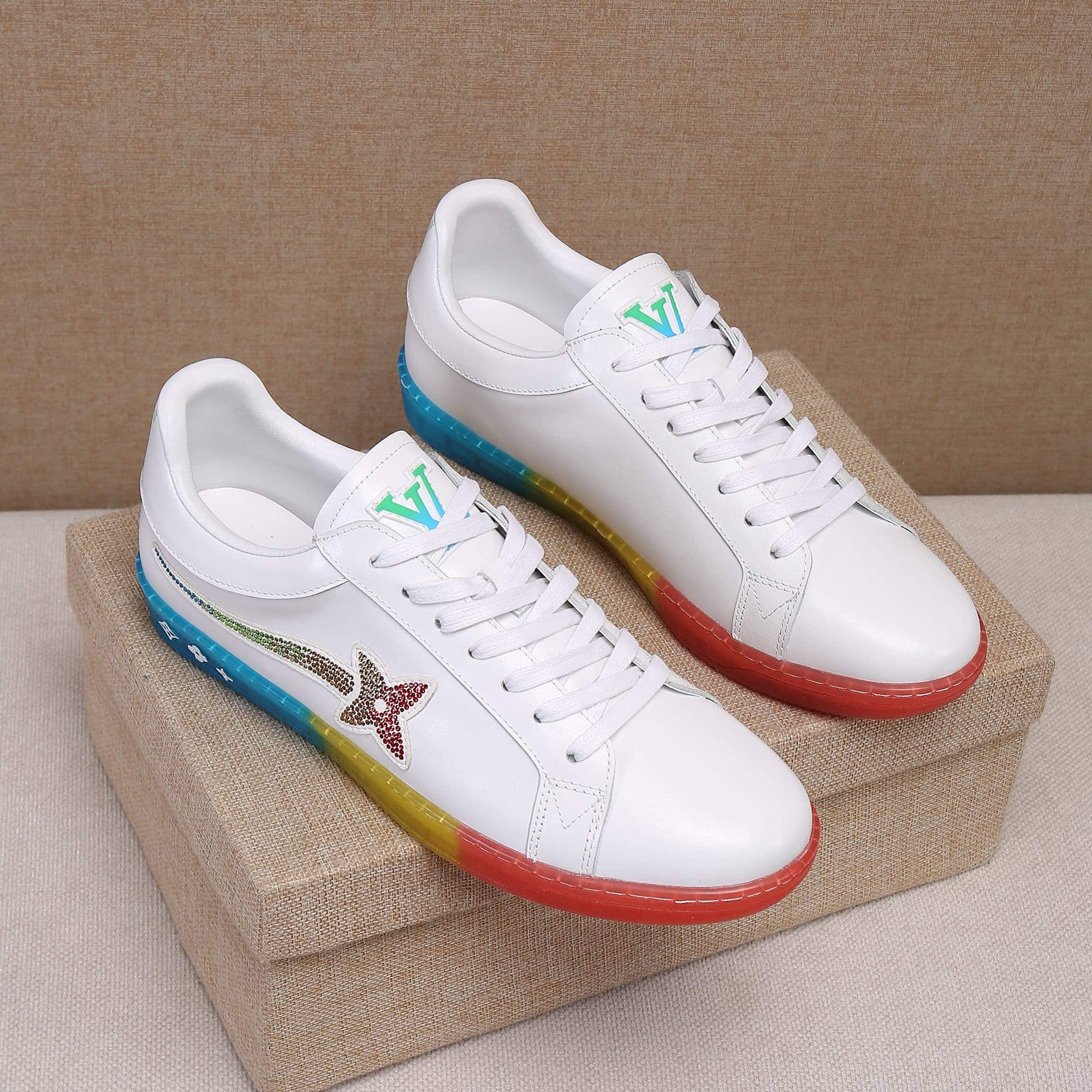 Louis Vuitton Luxembourg Samothrace Sneaker White 1A9G05