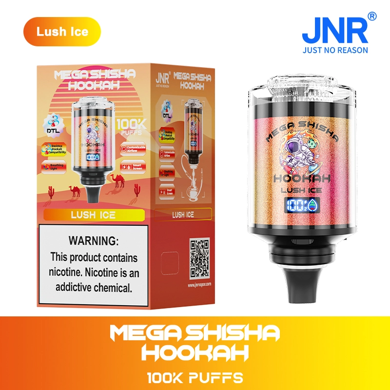 JNR Mega Shisha Hookah 100K Disposable Vape