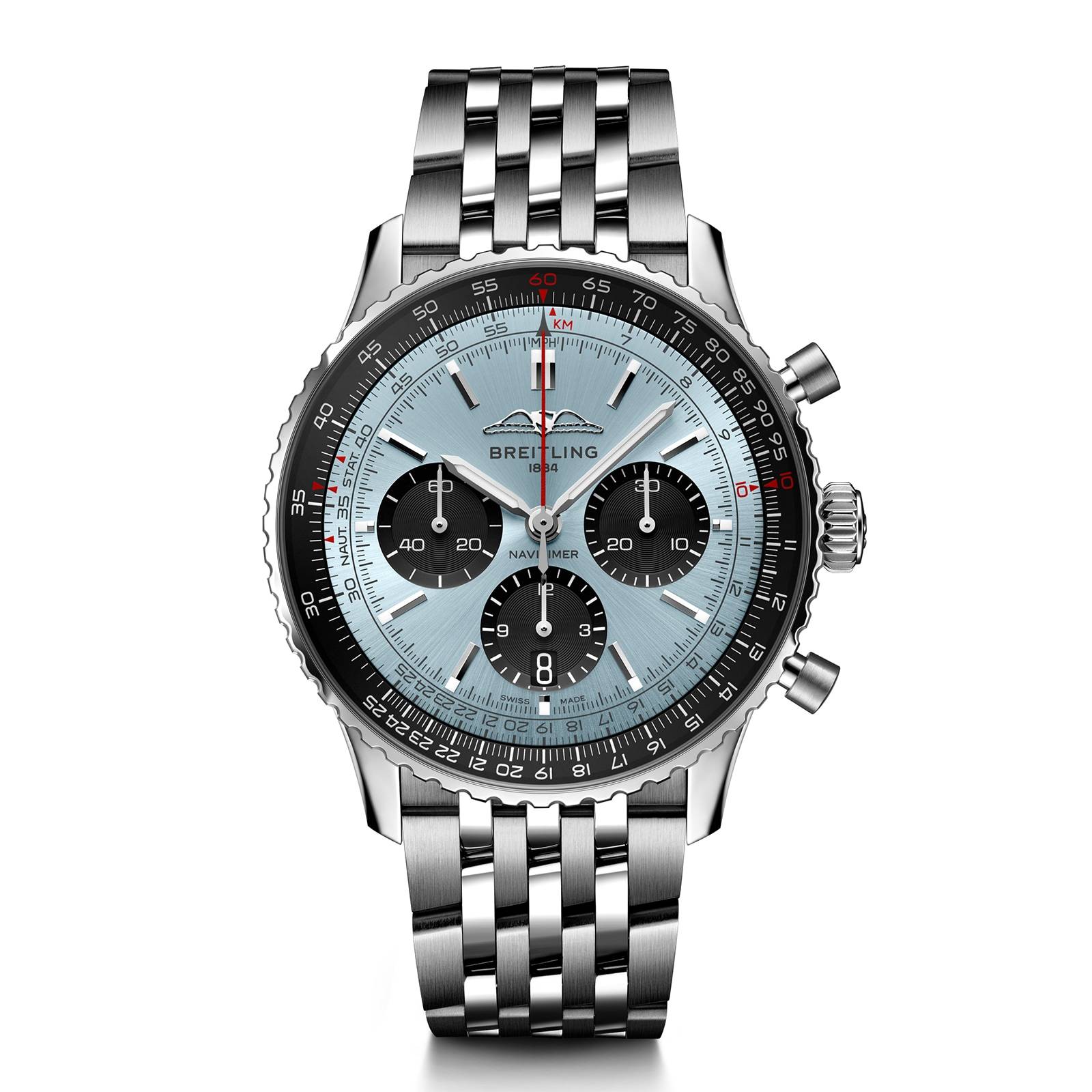 Breitling Navitimer B01 Chronograph 43mm Mens Watch Blue-P17532089