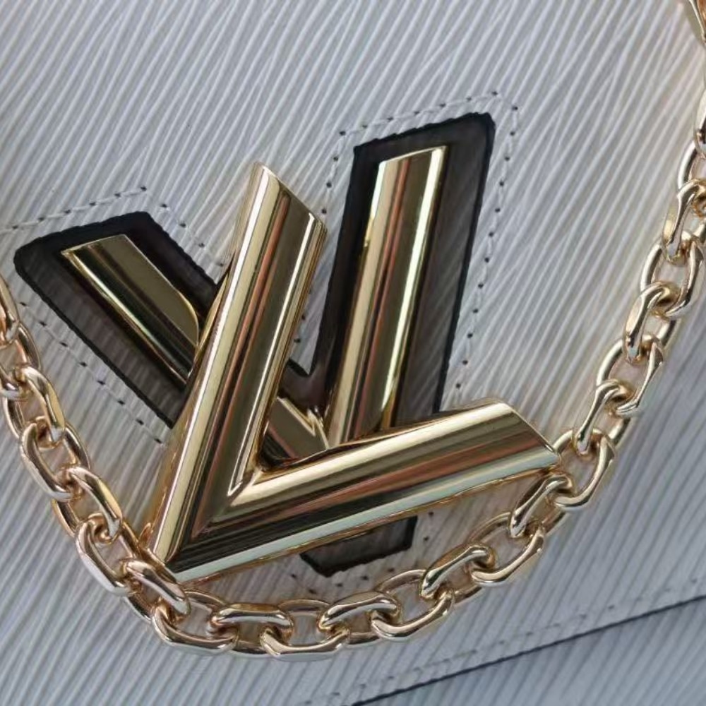 Louis Vuitton Twist MM White 23cm M21111