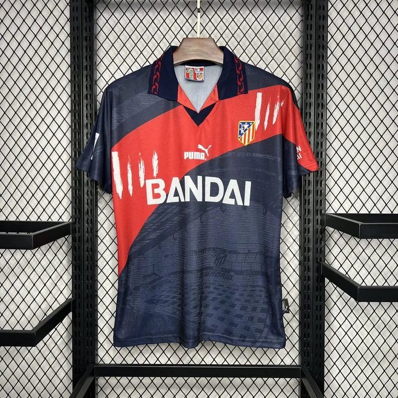 Retro 1996-97 Atletico Madrid Away Football jersey retro