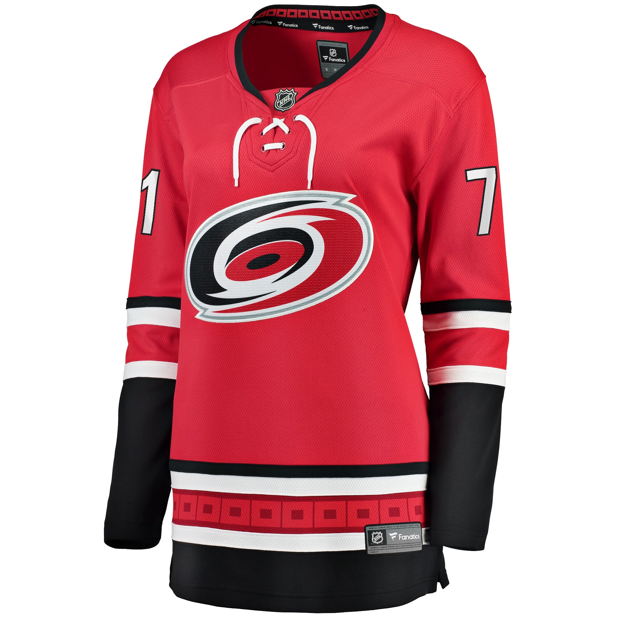 Jesper Fast Carolina Hurricanes Fanatics Women’s Alternate Breakaway Jersey – Red