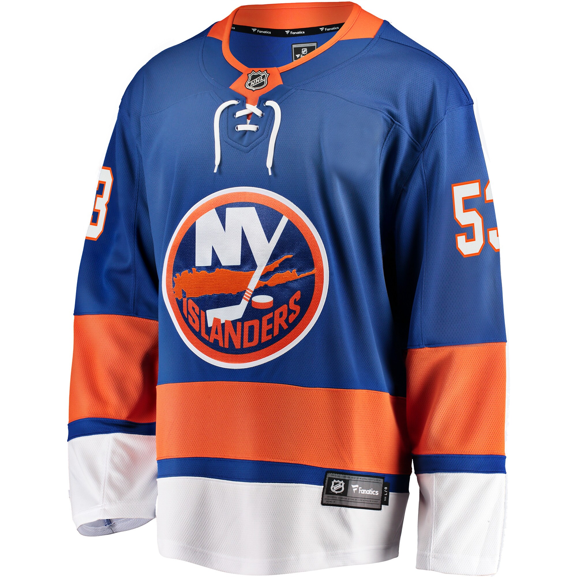 Casey Cizikas New York Islanders Fanatics Breakaway Player Jersey – Royal