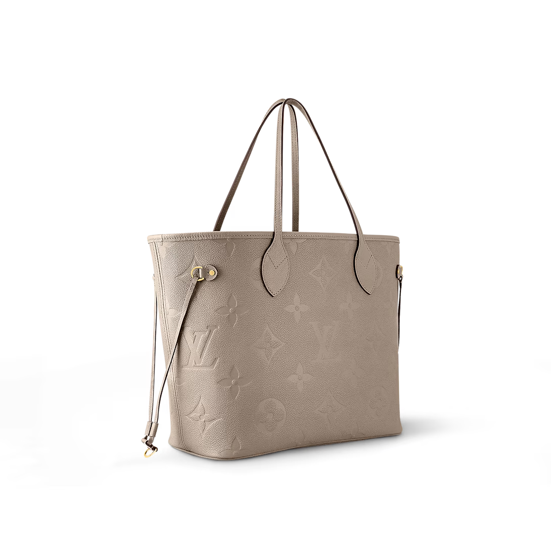 Louis Vuitton Neverfull Mm Tote Bag Tourterelle Gray 31cm M45686