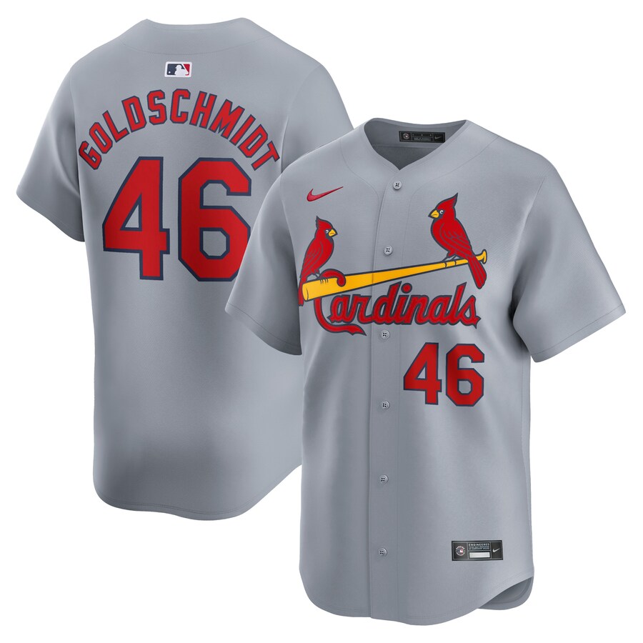 Paul Goldschmidt St. Louis Cardinals Away Limited Player Jersey Gray