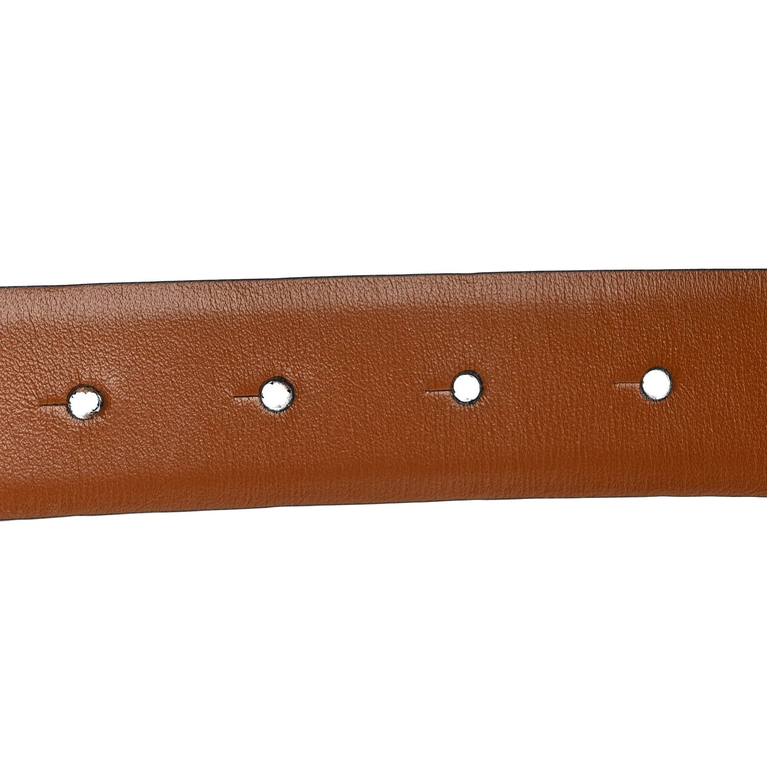 Glossy Calfskin VLogo Reversible 40mm Belt 90 36 Saddle Brown Black