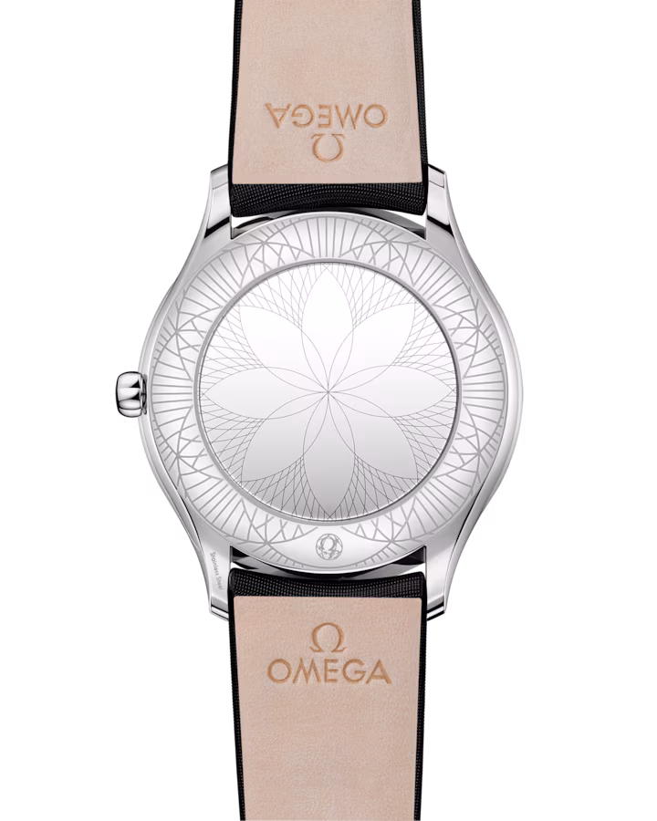 Omega De Ville Trésor 36mm White Dial with Diamonds Stainless Steel Strap 428.17.36.60.05.001