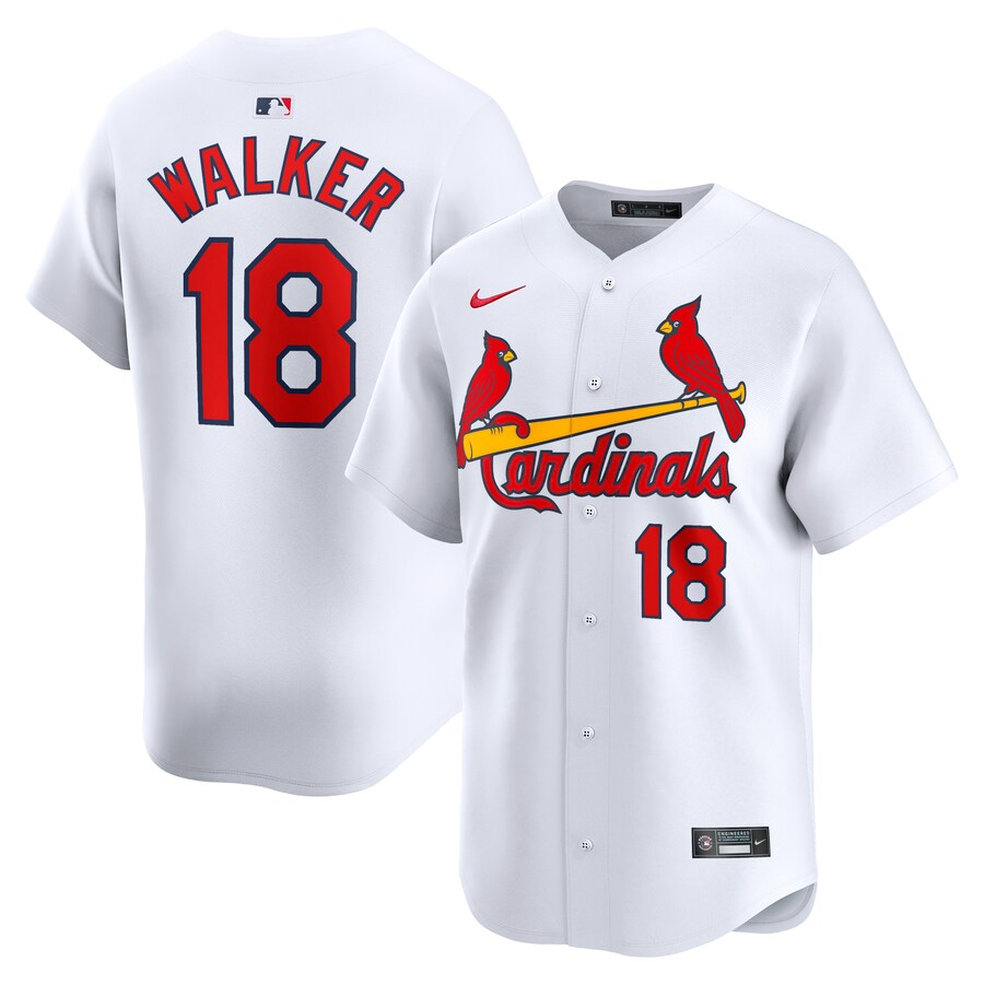 Jordan Walker St. Louis Cardinals Home Limited Player Jersey White