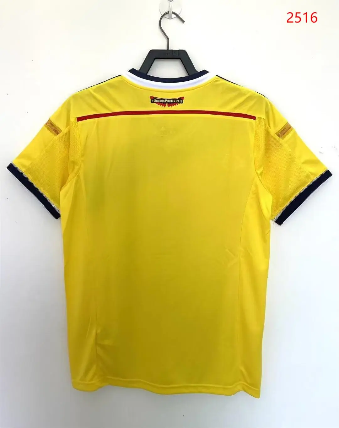 Retro 2014 Colombia home football jersey retro