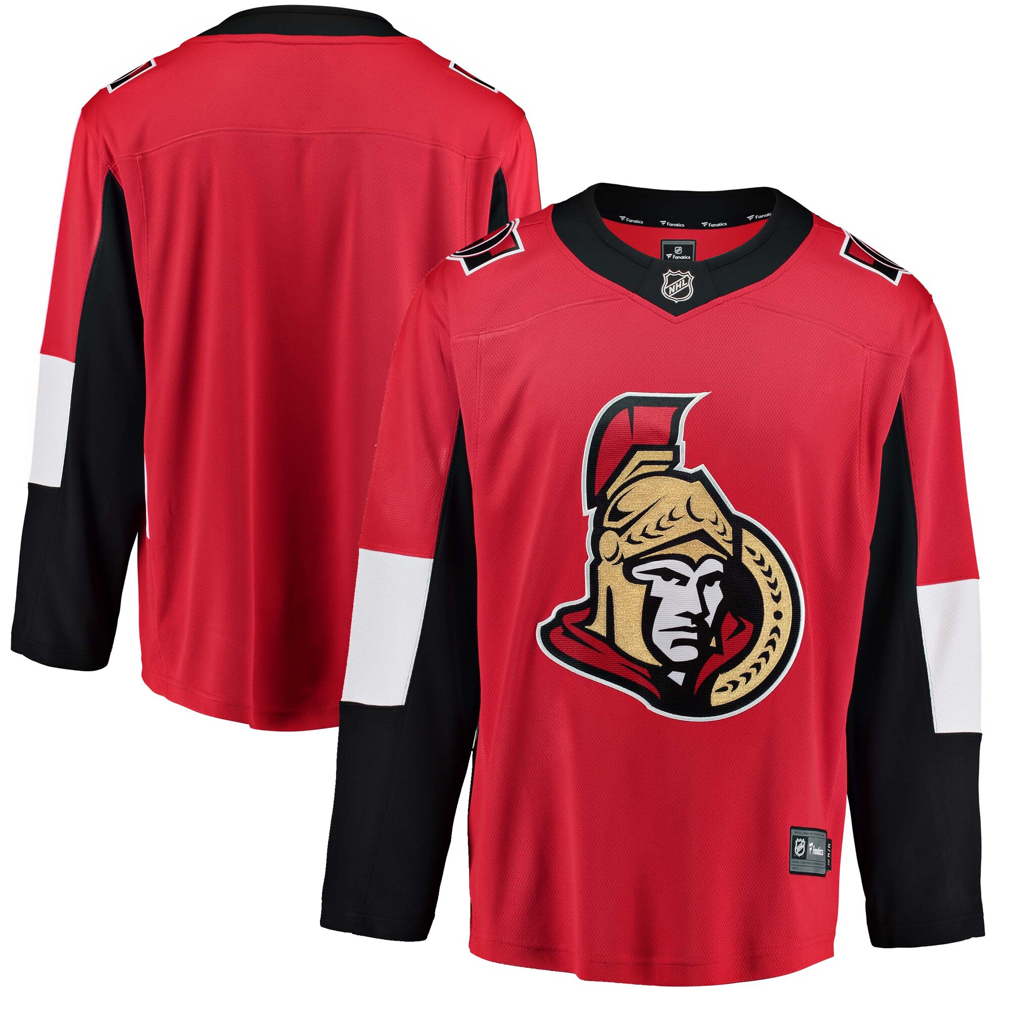 Ottawa Senators Fanatics Youth Breakaway Home Jersey – Red