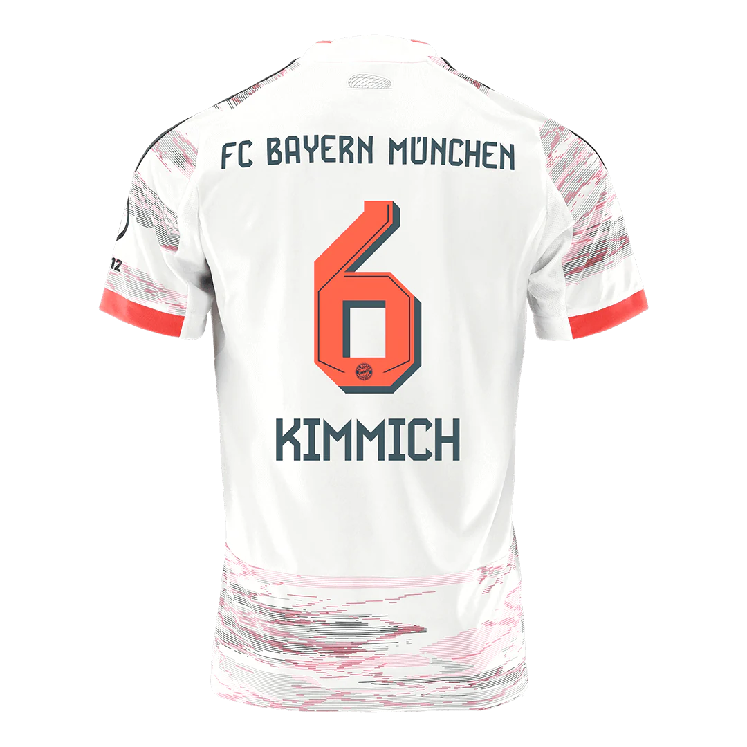 KIMMICH #6 Bayern Munich Away Soccer Jersey 2025/26