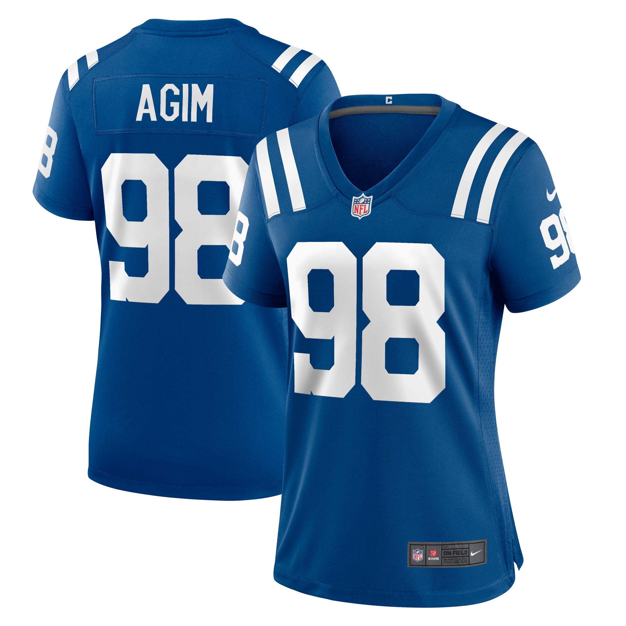 McTelvin Agim Indianapolis Colts Nike Women's Team Game Jersey -  Royal