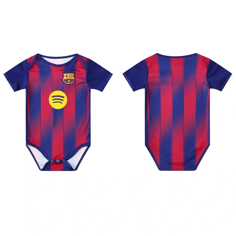 League club National team baby  football jersey crawling Kids suit Soccer jersey New baby Gift - JerseyFun