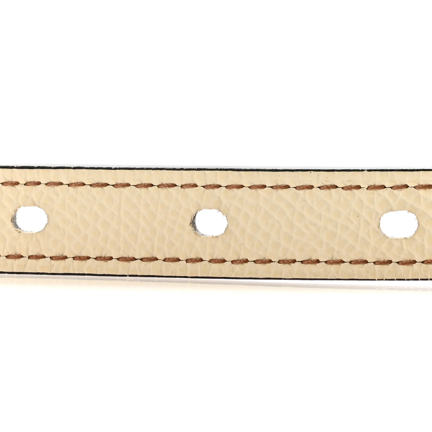 Epsom 15mm Pop H Belt 85 34 Craie Biscuit Alezan