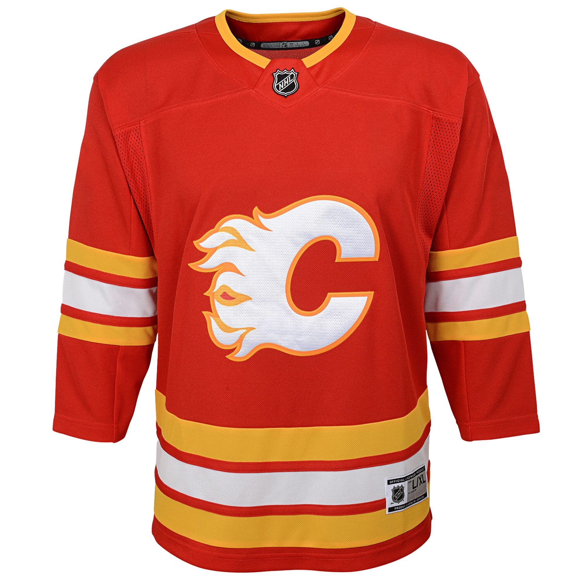 Calgary Flames Youth Home Premier Jersey – Red