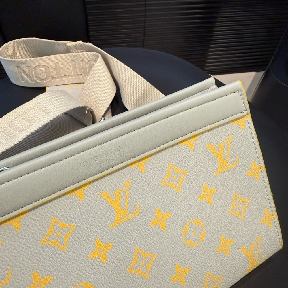 Louis Vuitton Gaston Wearable Wallet Monogram Yellow 22cm M14690