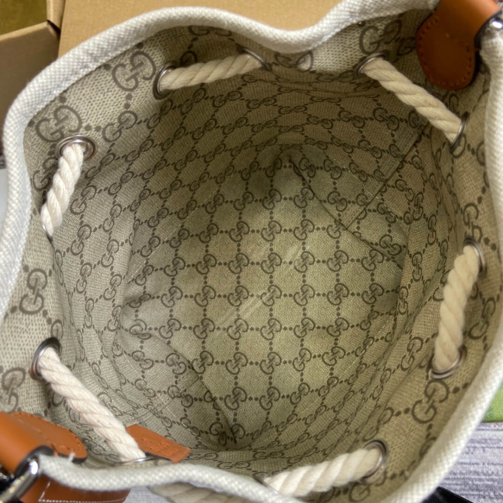Gucci Mini Shoulder Bag With Gucci Print