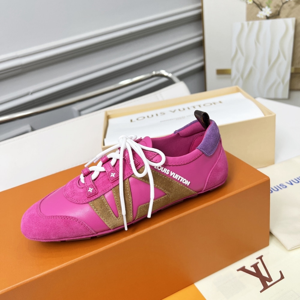 Louis Vuitton Lv Sneakerina Fuchsia Pink 1Ahnee