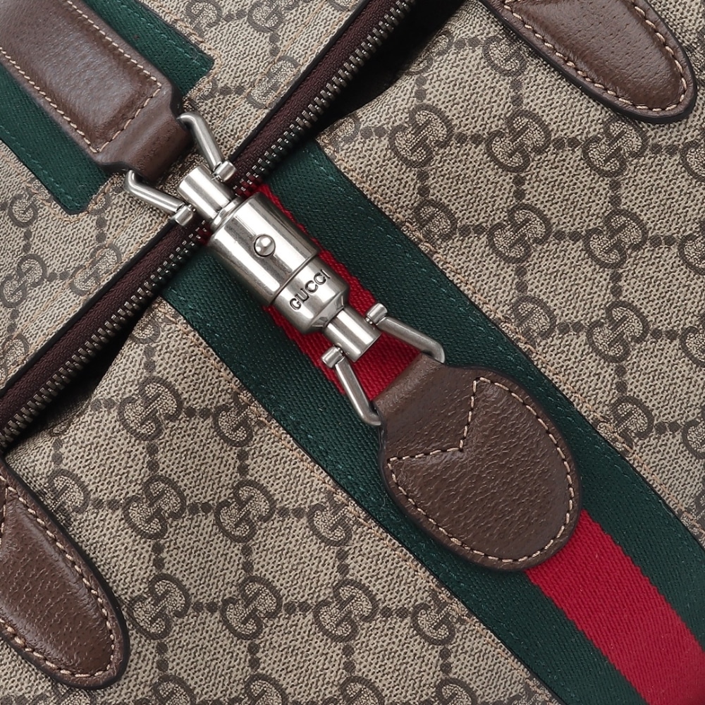 Gucci Jackie 1961 Shoulder Bag Beige Ebony 45Cm