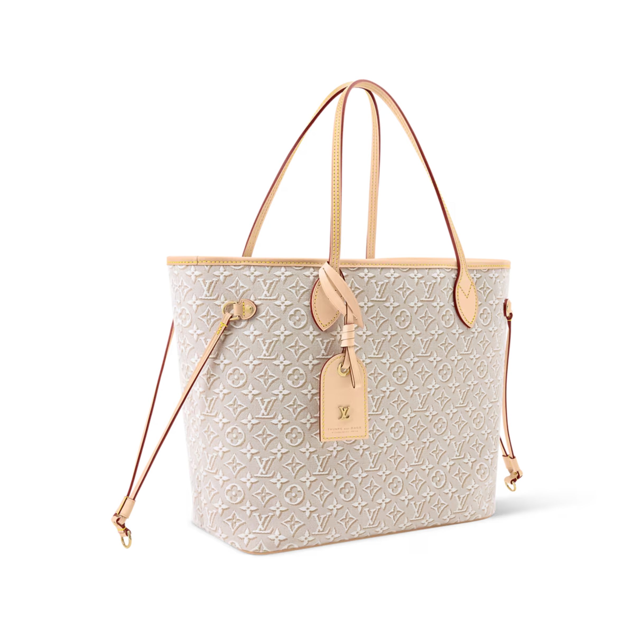 Louis Vuitton Neverfull MM Monogram Emblème Peuplier Motif 47cm M2A381