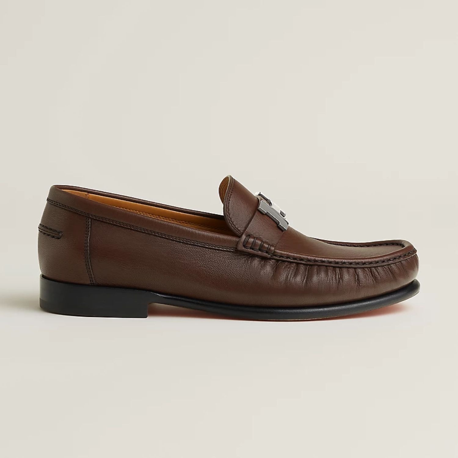 HERMES KARLO LOAFER MARRON PECAN