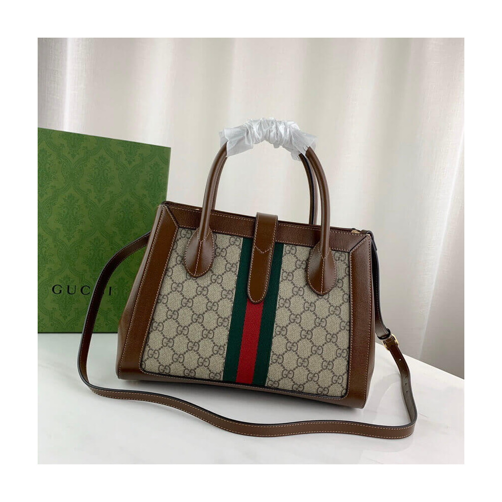 Gucci Jackie 1961 Medium Tote Bag in GG Supreme 30cm