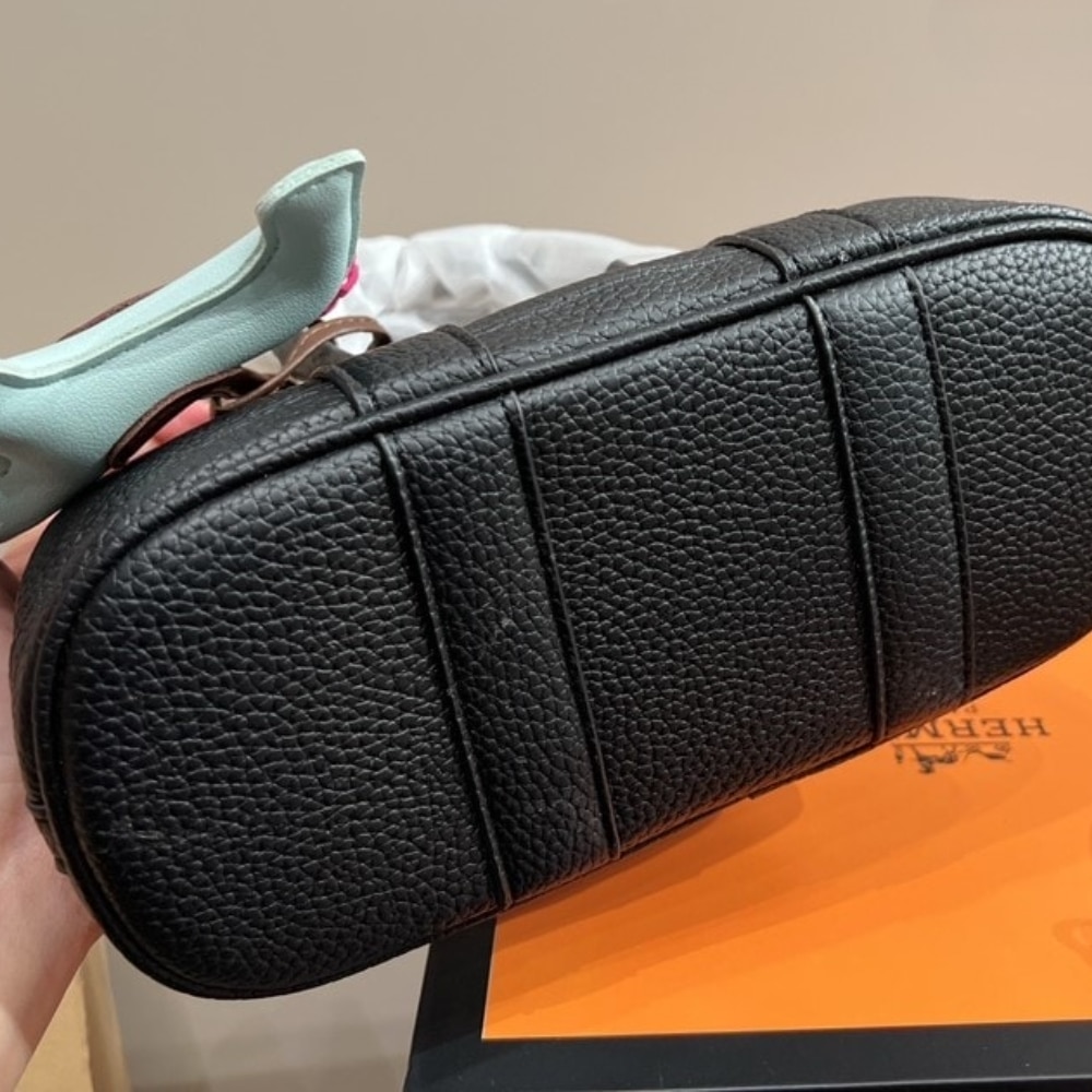 Hermes Neo Garden 23 Bag Black 23cm H086729ck89