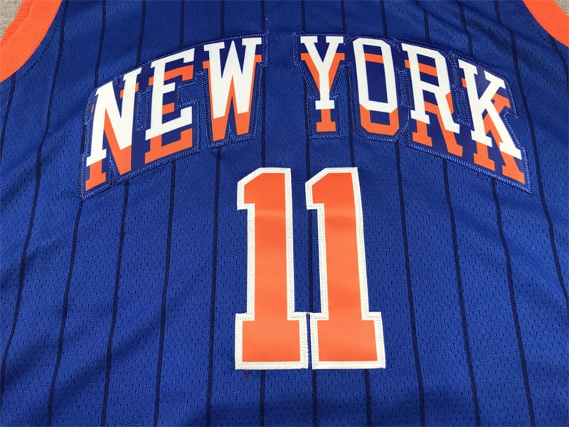 Men's Jersey 2024 Season Knicks #11 Blue City Edition BRUNSON