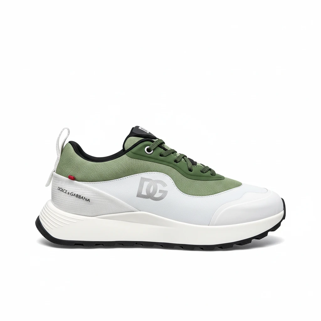 DOLCE & GABBANA Mixed-material sneakers