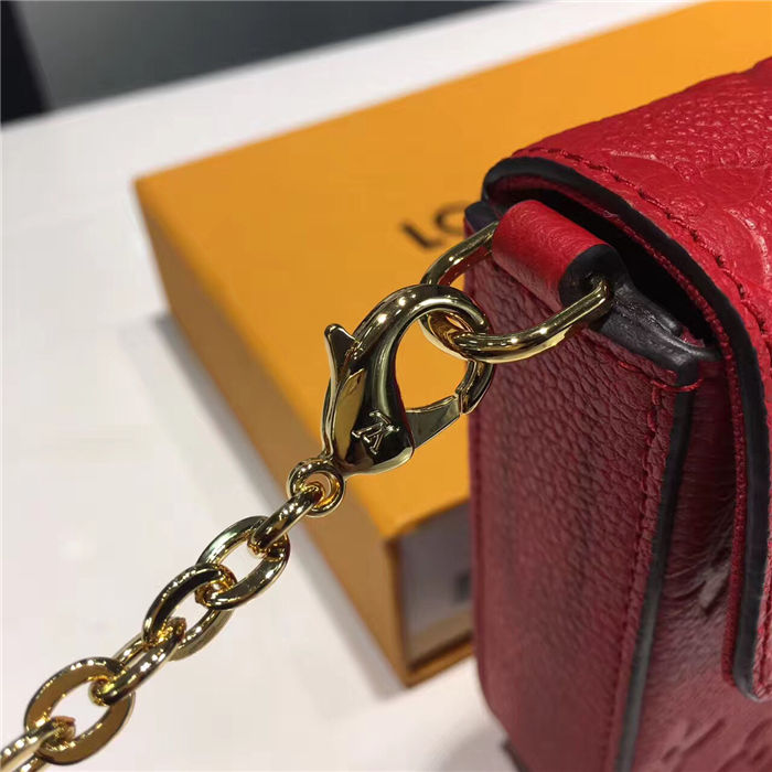 Louis Vuitton F Licie Pochette Scarlet Red 21cm/8.3in