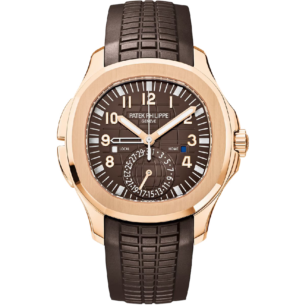 PATEK PHILIPPE AQUANAUT TRAVEL TIME 40MM 5164R-001