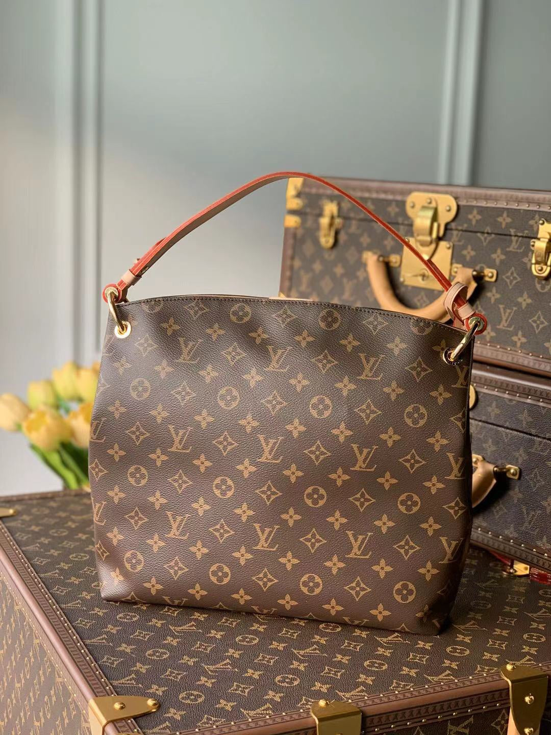 Louis Vuitton Graceful Pm 35Cm