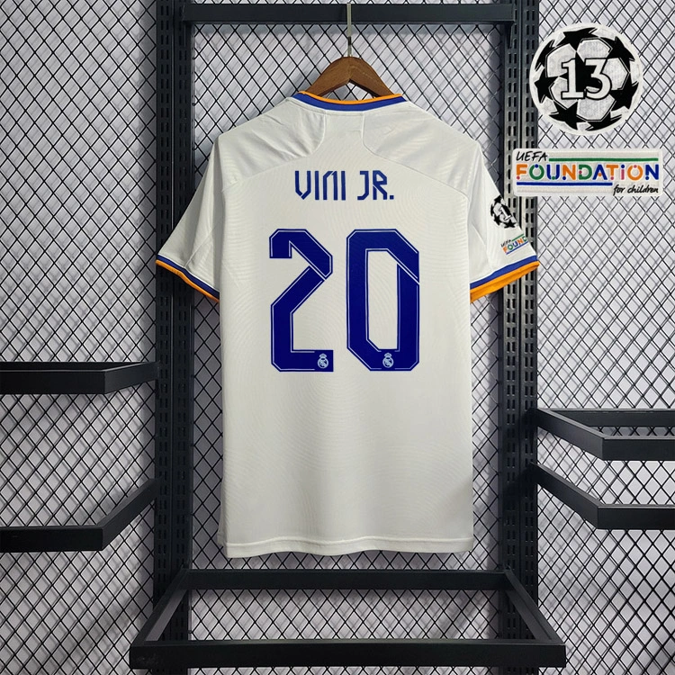 Retro 2021-22 Real Madrid Home Benzema vini jr. Casemiro KROOS MODRIC Football jersey