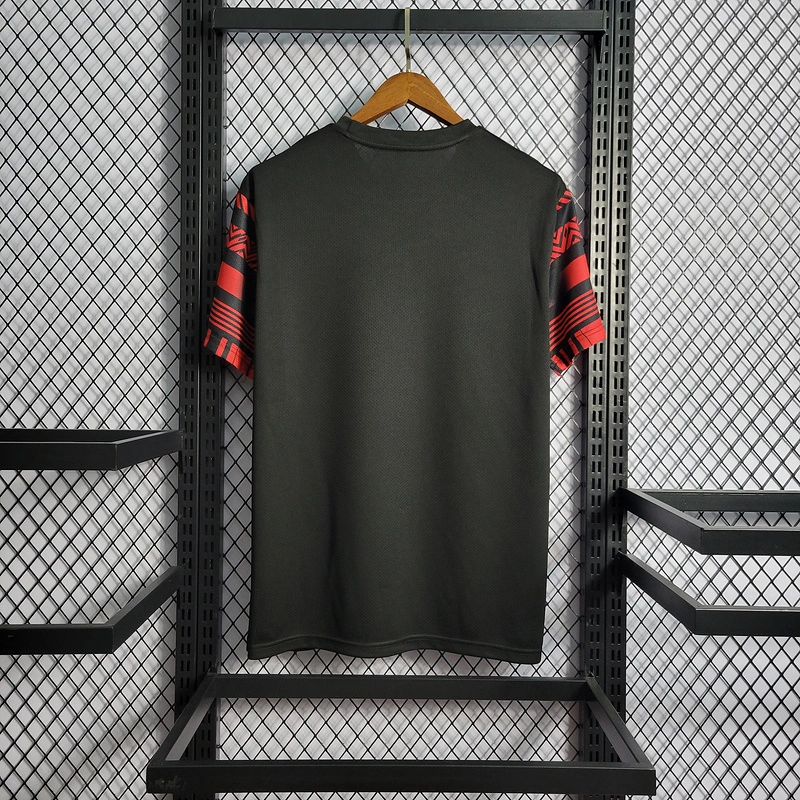 2022-23 AC Milan Heritage Black Football jersey