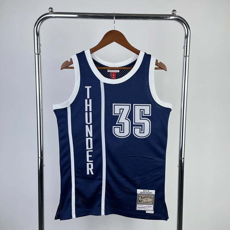 2015-16 NBA Oklahoma City Thunder 35 DURANT Basketball Jersey
