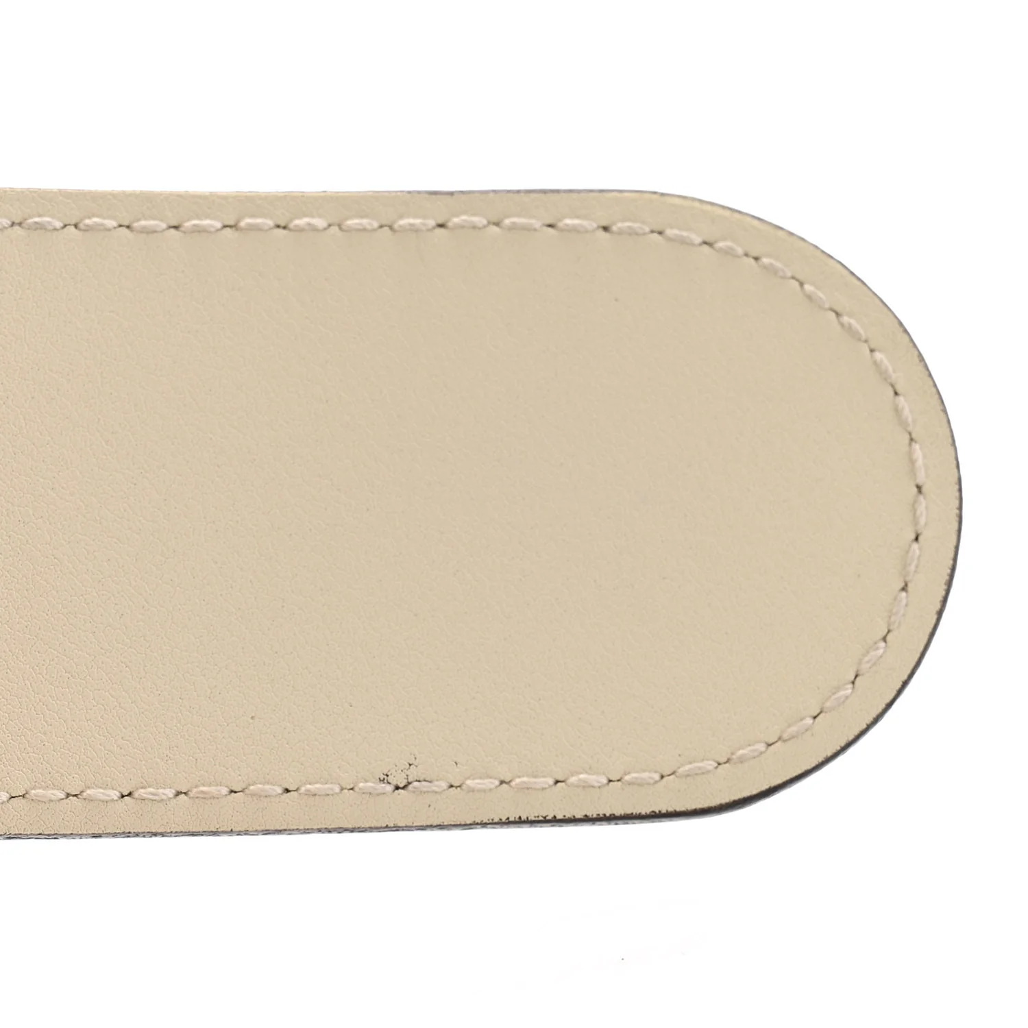 Calfskin Double G 40mm Belt 85 34 Mystic White