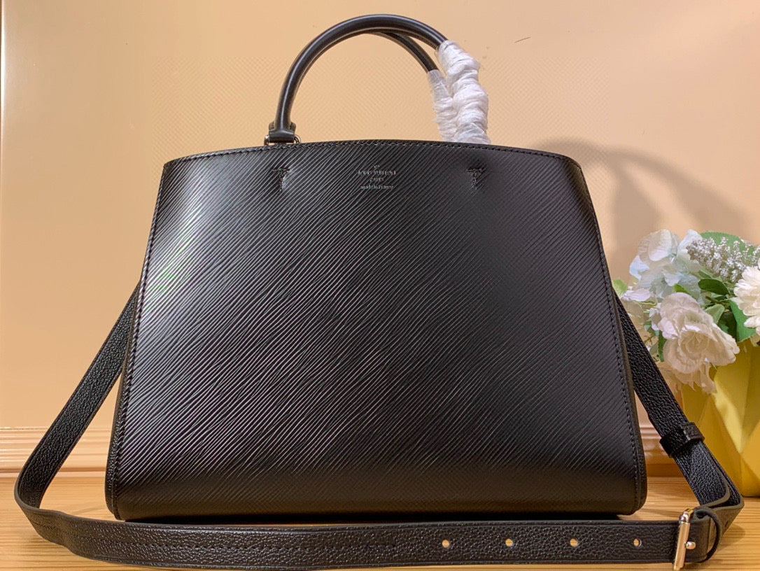 Louis Vuitton Marelle Tote Mm 30Cm Black
