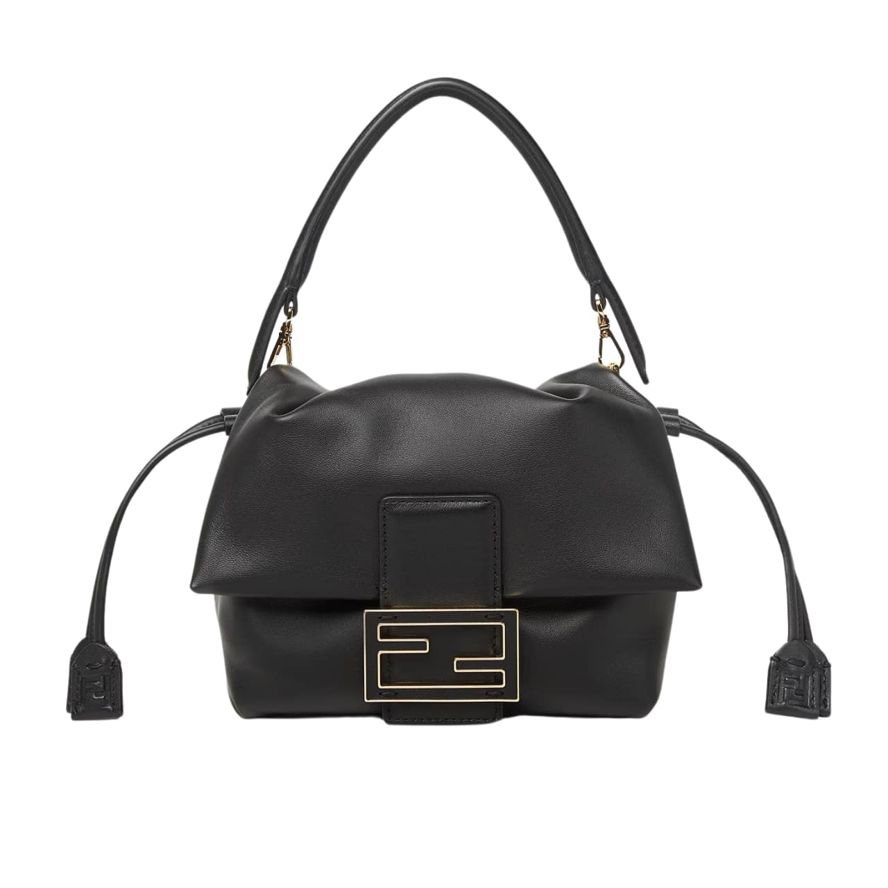 Fendi Mamma Baguette Small Black 18Cm 8Bs105Abvef0Kur