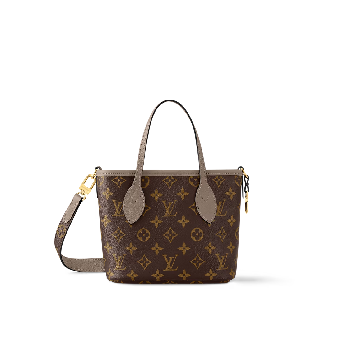 Louis Vuitton Neverfull Bandoulière Inside Out BB Dark Fango Cowhide 26.5cm M12109