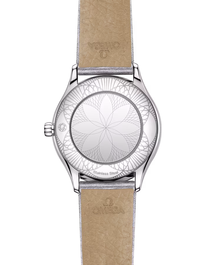 Omega De Ville Mini Trésor 26mm White Dial with Diamonds Stainless Steel Strap 428.17.26.60.04.006