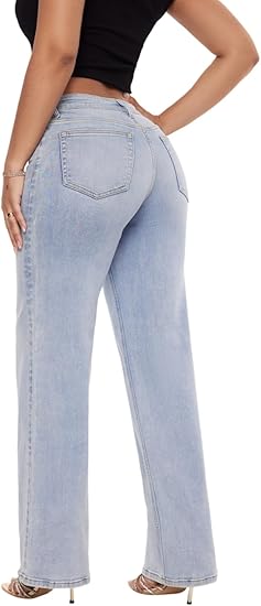 Mid-Low Rise Baggy Jeans