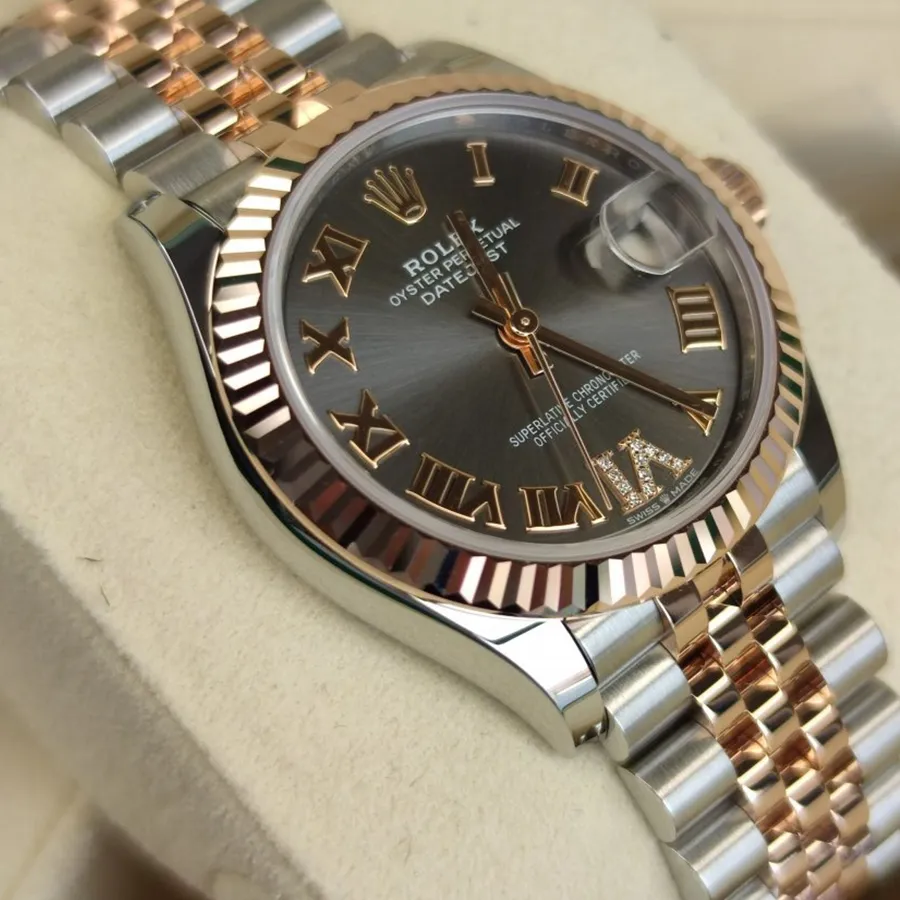 [Superclone] Rolex Datejust 36mm Slate Dial Fluted Jubilee 126231