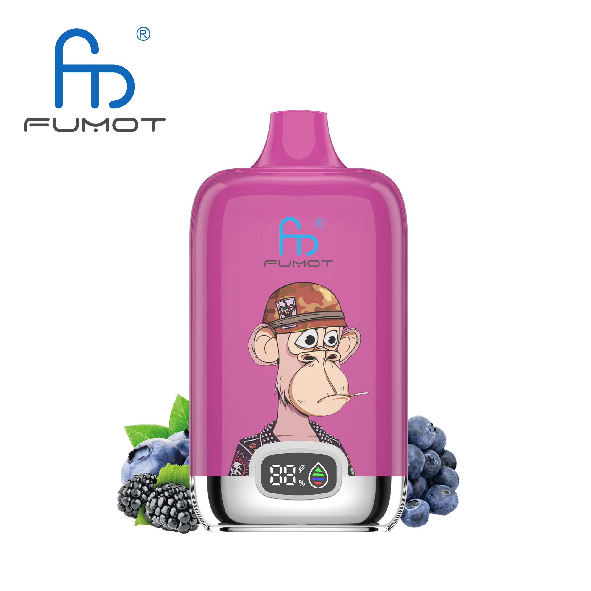 Fumot Digital Box 12000 Puffs Disposable Vape