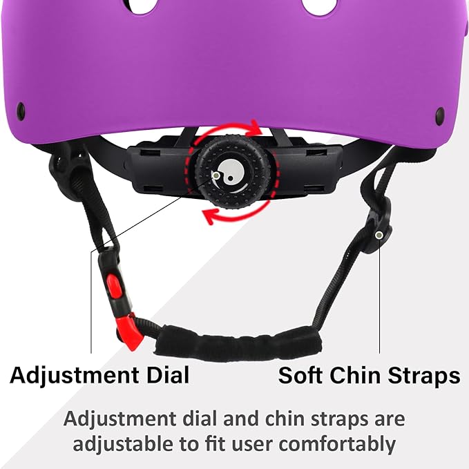HCIISOFT Skateboard Bike Helmet